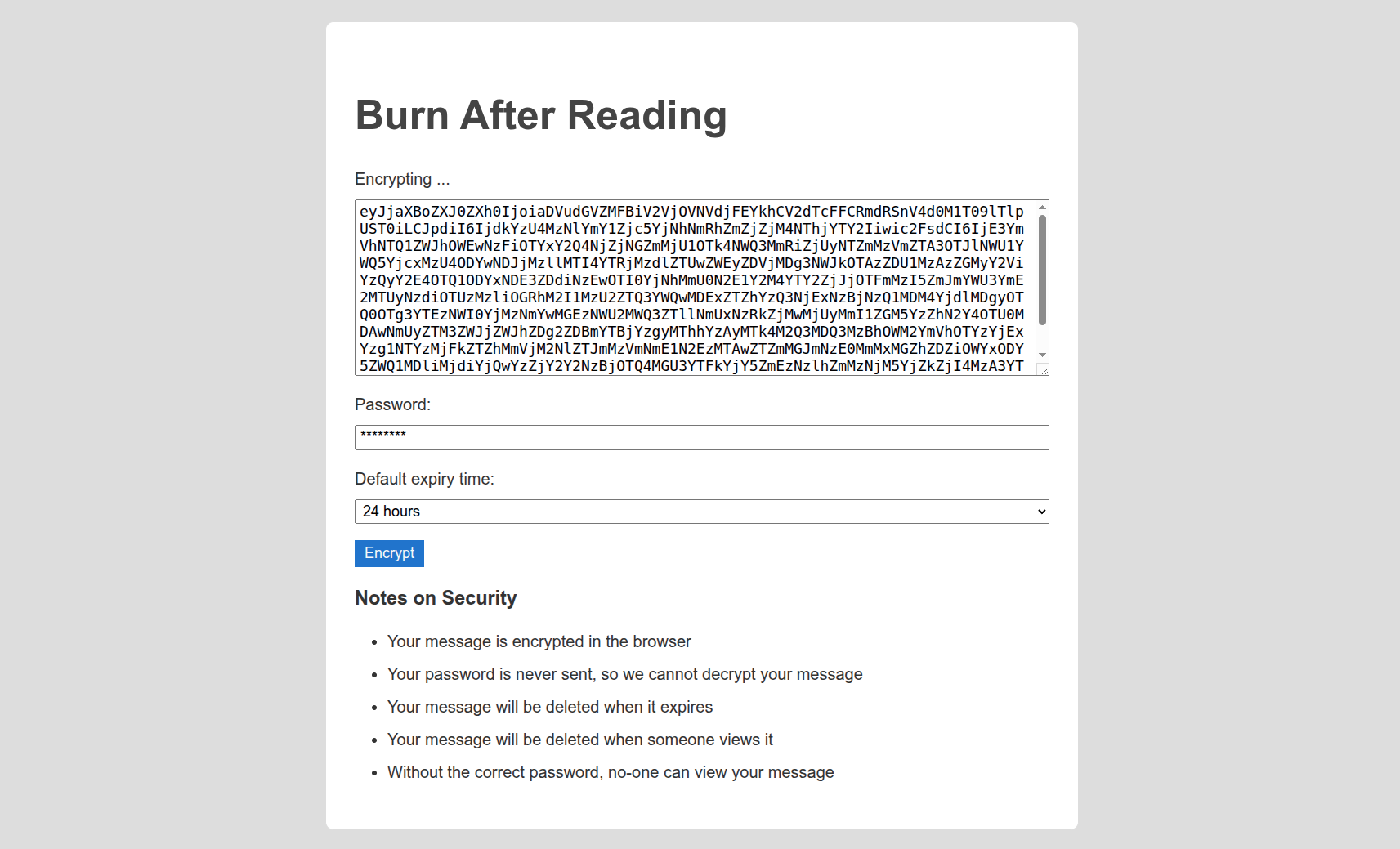 Burn after Reading screenshot